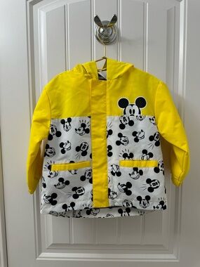 Disney Yellow Kids' Mickey Hoodie